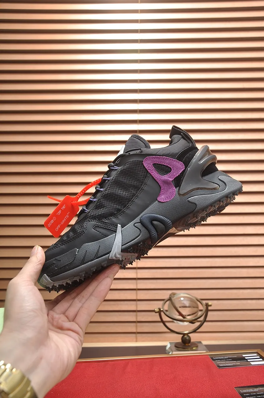 Men's men's shoes💰660💶【off-white】👫 Original one-to-one replica, high-end quality🥳The latest model has not been listed on the official website yet, the top version. Fabric: Imported open-edge beaded laminated leather Lining: Imported breathable mesh Outsole: New material imported TPU combination sole Male 38-44 (customized at 45)